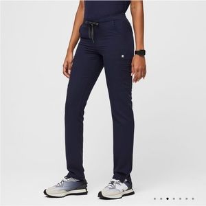 Figs Yola Navy midrise scrub pant. Selling TWO pairs as bundle.